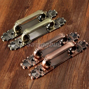 2x European Cabinet Pull Handles Closet Door Drawer Kitchen Wardrobe Bin Knobs - Picture 1 of 3