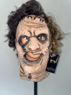 ADULT TEXAS CHAINSAW LEATHERFACE FULL MASK 2003 COSTUME MASSRL100 - Image 1 of 4