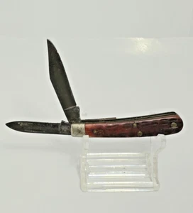 Vintage Case XX 6229 1/2 Tadpole Folding Knife Red Bone - Picture 1 of 8
