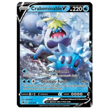 Pokémon TCG Crabominable V Fusion Strike 076/264 Holo Ultra Rare NM