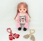 Pretend Play Doll Scarf with Gloves Winter Doll Accessories  Playing House