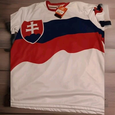 SLOVAKIA Jersey Football XXL 2XL Scudo TEch-T SHIRT NEW SCUDO PRO Soccer S2 - Image 1 of 4
