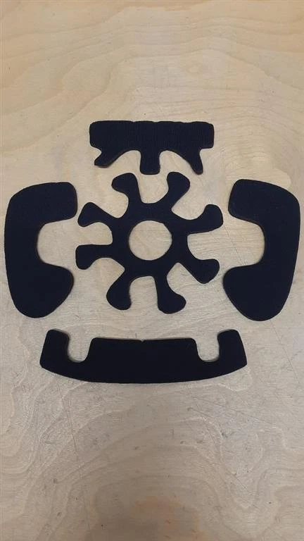 King Kong Padding für New Fit Helme und alle gängingen Halbschalenhelme Polster - Bild 1 von 1