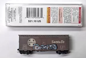MTL Micro-Trains 02144110 Santa Fe ATSF 149941 FW usato in fabbrica dalle intemperie - Foto 1 di 3