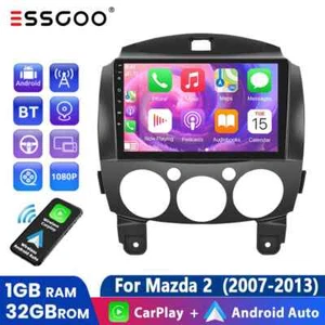 9" Android 13 For Mazda 2 2007-2014 Car Stereo Radio 32G GPS WIFI Navi Player US - Bild 1 von 12