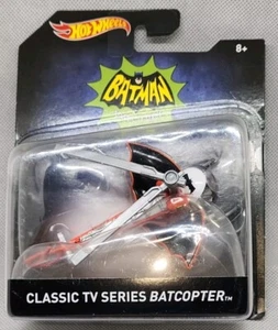 Mattel Hot Wheels 1966 Batman Classic Serie TV BATCOPTER DLK24 giocattolo SIGILLATO 2015 - Foto 1 di 4