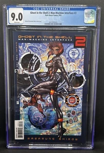 Ghost in the Shell 2: Man-Machine Interface #3 9.0 CGC White FREE Reader - Imagen 1 de 2