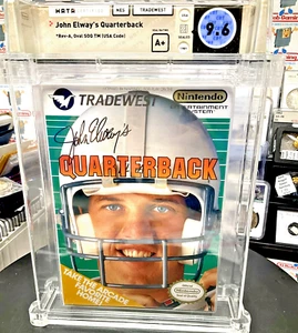 John Elway's Quarterback Football New Sealed VGA WATA CGC Nintendo NES SNES N64 - Picture 1 of 20