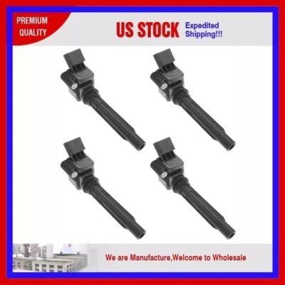 Bobina de encendido 4 piezas eau716 para Volkswagen Jetta 2014 2015 2016 2017 2018 1,8 L l 4 Foto 1 de 4