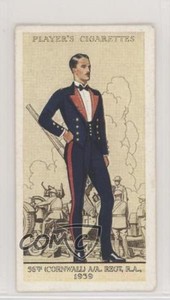 1939 Player's Uniforms of the Territorial Army Tobacco #42 1md