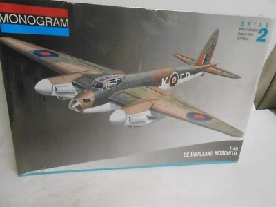 Monogram De Havilland Mosquito Bomber Plane 1/48 Scale Plastic Model Kit 5478 - Image 1 of 4