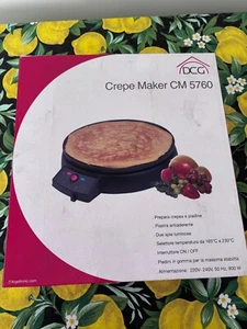 crepes maker, piastra leggermente rigata ma funzionante - Foto 1 di 2