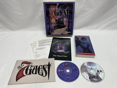 The 7th Guest 1992 PC CD-ROM Special Ed. Video Game Big Box - Horror Adventure - Image 1 of 4