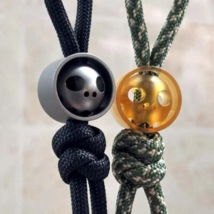 EDC Knife Lanyard Bead PEI Titanium Necklace Paracord Pendant Bracelet Making - Picture 1 of 21