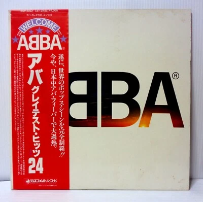 ABBA - ABBA's Greatest Hits 24 - 1980 Discomate DSP-3012~13 Japan 2LP Obi Vinyl - Image 1 of 4