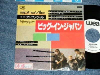 ALPHAVILLE Japan 1984 P-1890 PROMO 7"45 BIG IN JAPAN Foto 1 de 4