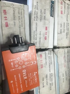 CROUZET SYRELEC, OVLR 24VAC/DC UNDERSPEED MONITOR CONTROL TIMER RELAYS  - Picture 1 of 2