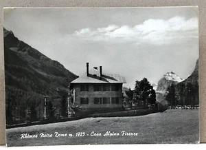 RHEMES NOTRE DAME m.1725 - Casa Alpina Firenze [grande, b/n, viagg. 1966] - Picture 1 of 1