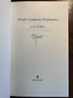 P.D. James SIGNED FIRST UK EDITION Death Comes to Pemberley 1st Printing NF/NF