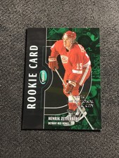 2002-03 PARKHURST HENRIK ZETTERBERG ROOKIE THE NATIONAL ATLANTIC CITY #ed 3/10