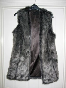 PAPAYA Damen Kunstfell (grau/schwarz/weiß) Gillett - Bild 1 von 3