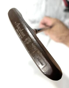 NICE VINTAGE BRONZE ACUSHNET ORIGINAL BULLSEYE PUTTER. LEFT / RIGHT HAND. 34" - Picture 1 of 10