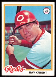 1978 Topps Ray Knight Rookie Cincinnati Reds #674