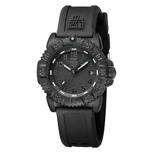 Luminox 7051 Blackout Women's Navy SEAL Colormark Dive Watch - Picture 1 of 3