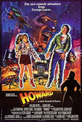 HOWARD THE DUCK Movie POSTER