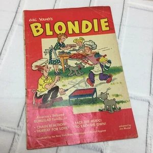 Chic Young's BLONDIE Gewinnspiel Comic 1961 NY State Dept of Mental Hygiene - Bild 1 von 11