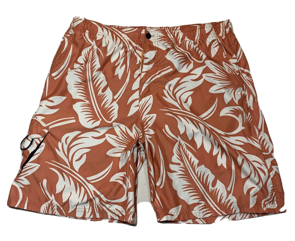 Bermuda de banho NEWPORT BLUE marca ilha shorts tamanho G - Imagem 1 de 4