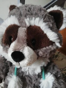 Nici Waschbär Lenno, mit Kapuze, Etikett, Neuwertig, ca 24 cm, Top - Bild 1 von 16