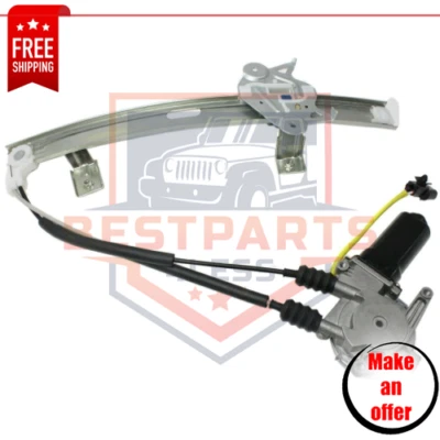 Regulador de ventana eléctrica del lado del conductor delantero con motor para 91-96 Mitsubishi 3000GT Foto 1 de 4