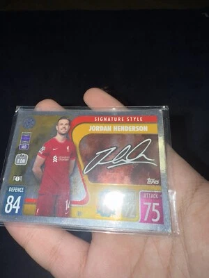 3 Signed Soccer Cards Alphonso Davies, Jordan Henderson, Kai Havertz AUTHENTIC - Image 1 of 4