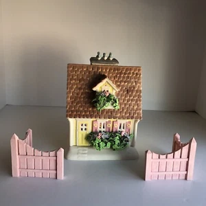 Department 56 The Bluebird Cottage Tealight Candle Holder Dept 56 Rare 2 Fences - Picture 1 of 17