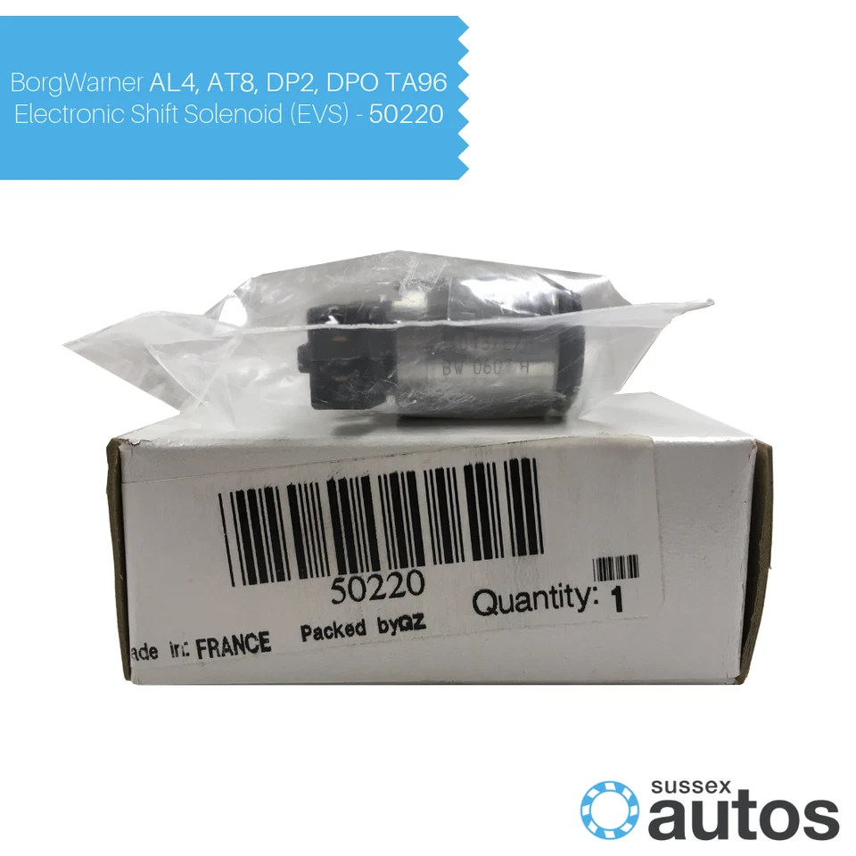 BorgWarner AL4, AT8, DP2, DPO TA96 Electronic Shift Solenoid (EVS) - 50220 - Image 1 of 1