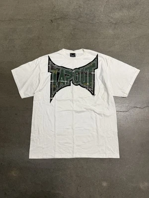 2000’s Tapout Camouflage Logo MMA Graphic T-Shirt Men’s Large - Image 1 of 4