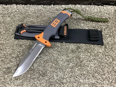 Cuchillo de hoja fija GERBER Bear Grylls Ultimate Survival Foto 1 de 4