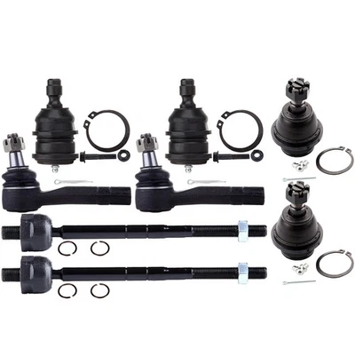 8x rótulas superiores inferiores delanteras extremo de varilla de dirección para Ford Ranger 1998-2011 Foto 1 de 4