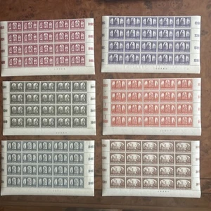 vatican stamps lot Scott#433-438 half sheet 20 sets MNH 1966 - Picture 1 of 1