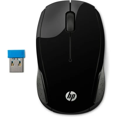 Schnurlose Mouse HP Wireless Mouse 200 Schwarz - Bild 1 von 4