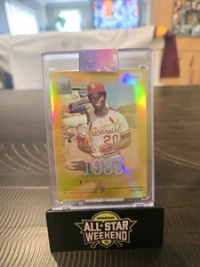 2004 TOPPS TRIBUTE GOLD 1985 LOU BROCK 70/85 ST LOUIS CARDINALS #71 - Picture 1 of 2