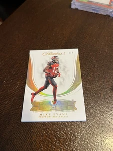 2018 Panini Flawless Mike Evans Yellow Canary Diamond Parallel /3! - Picture 1 of 5