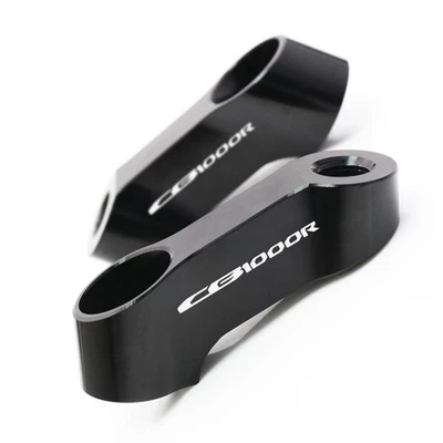 Kit de extensión de espejo retrovisor lateral negro para Honda CB 1000R 07-14 15 16 17 18 19 20 21 Foto 1 de 4