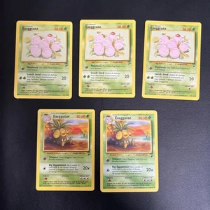 Pokemon Card Set 2 Lot: 2x Exeggutor +3x Exeggcute Cards - Picture 1 of 4