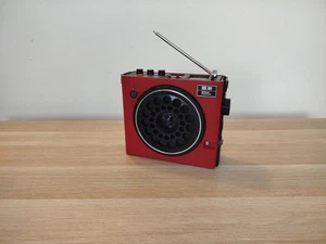 Radio National Panasonic GX300 RF-888JBS Vintage Epoca Anni 70 Rossa FM AM - Foto 1 di 20