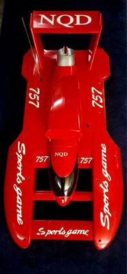 NQD VELOCIDAD TORMENTA RADIO CONTROL MOSQUITO EMBARCACIÓN VELOCIDAD CATAMARÁN ni Foto 1 de 4