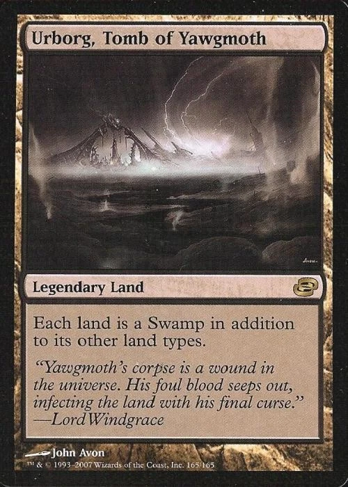 MTG English Urborg, Tomb of Yawgmoth NM Normal Planar Chaos - Image 1 of 1