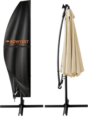 Umbrella Covers for Outdoor Umbrellas 9-12Ft, 420D Oxford Fabric Patio Umbrella - Image 1 of 4