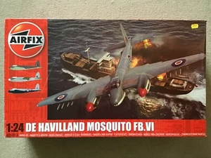 Airfix 1:24 De Havilland Mosquito FBVI Model Kit A25001A Factory Sealed Bags - Picture 1 of 11